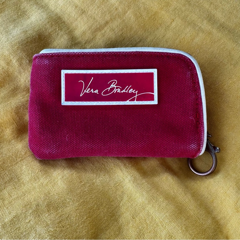Vera Bradley small red wallet